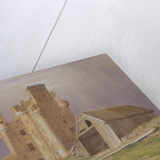 Tillycairn Castle, 1840s by James Giles