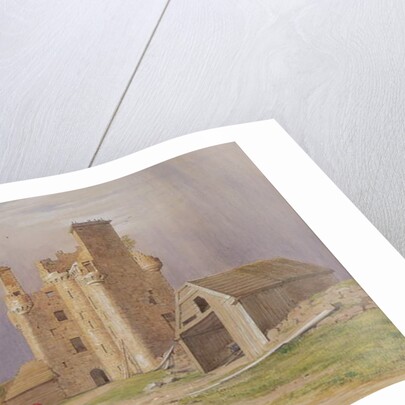 Tillycairn Castle, 1840s by James Giles