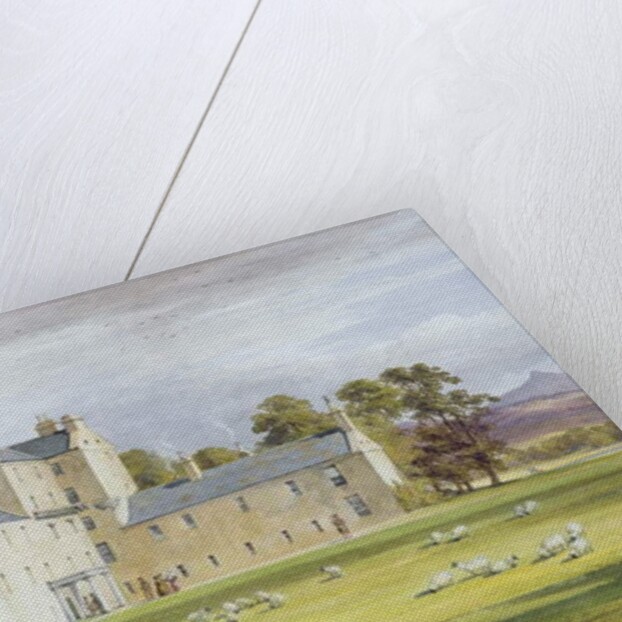 Monymusk House, 1848 by James Giles