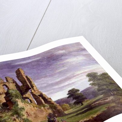 Gight Castle, 1851 by James Giles