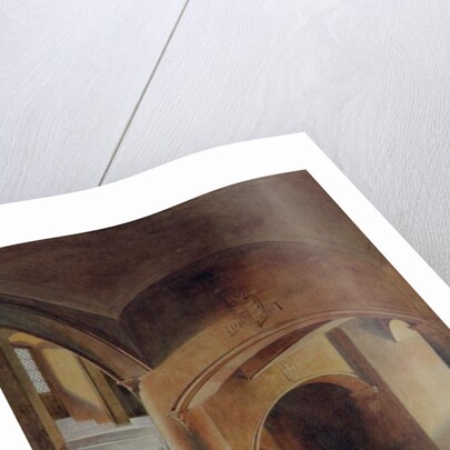 The Staircase in Fyvie Castle by James Giles