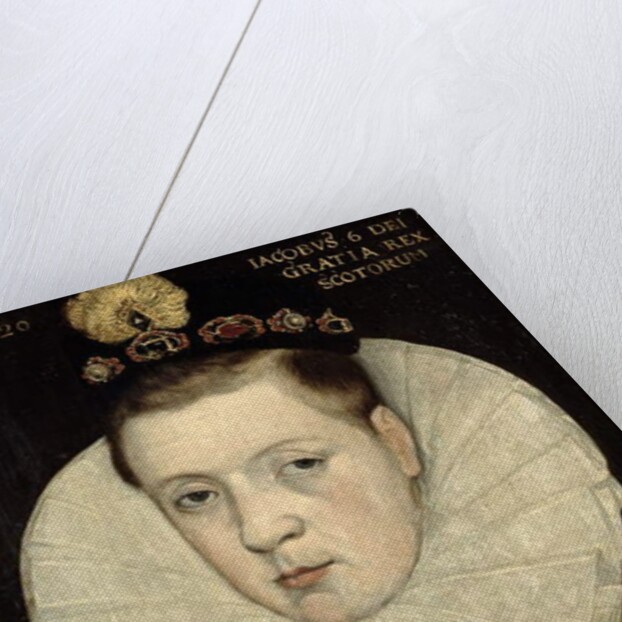 Portrait of James VI of Scotland, later James I of England 1586 by Scottish school