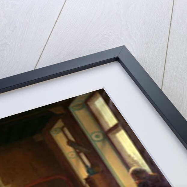 King Francis II on his Death Bed, 1865 by French School