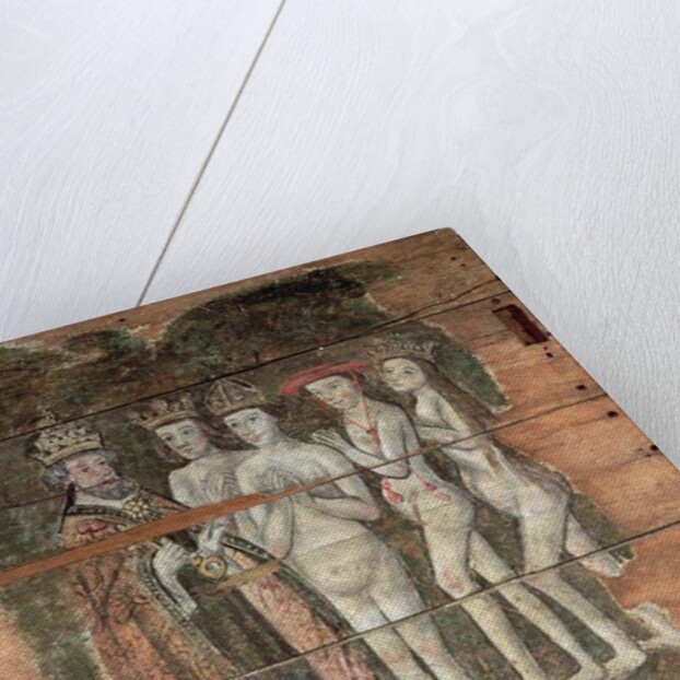 Saint Peter receiving the nobility by English School