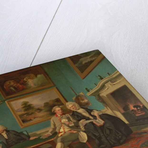 The Dutton Family in the Drawing Room of Sherborne Park, Gloucestershire, c.1774 by Johann Zoffany