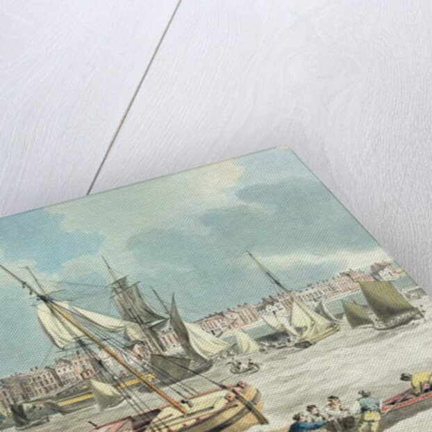 Harbour at Weymouth, Dorset, 1805 by John Thomas Serres
