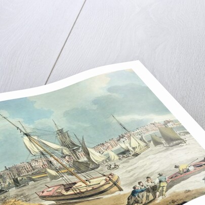 Harbour at Weymouth, Dorset, 1805 by John Thomas Serres