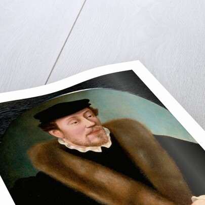 Portrait of a Gentleman in Doublet and Hat by Corneille de Lyon