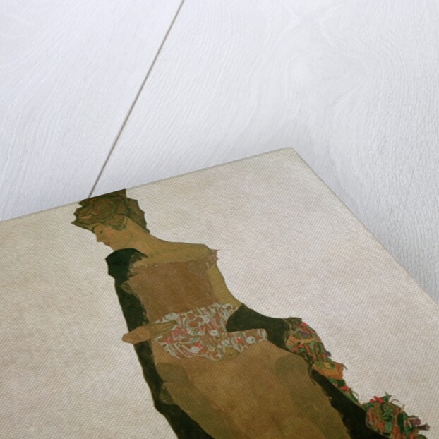 Gerti Schiele, 1909 by Egon Schiele