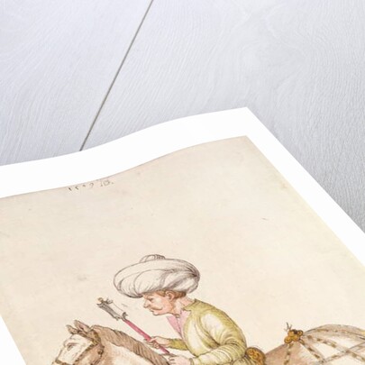 Turkish Horseman by Albrecht Dürer or Duerer