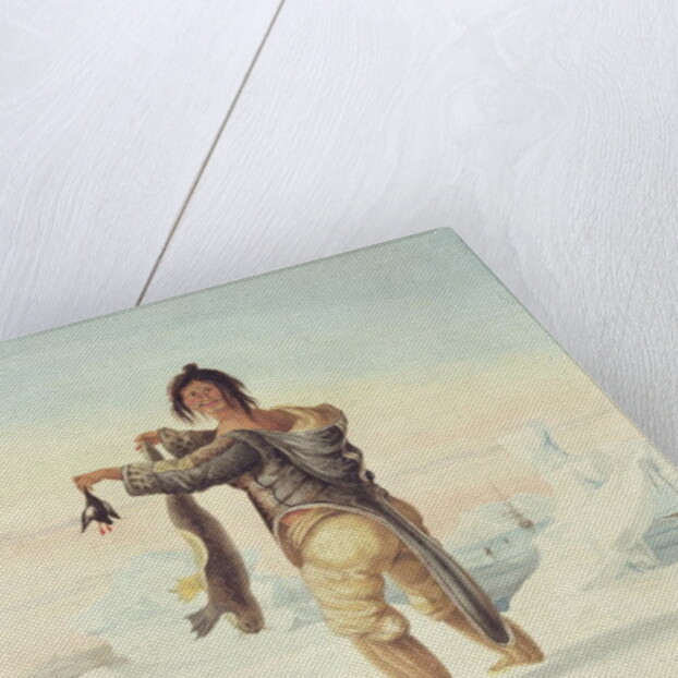 An Esquimaux of the Savage Islands, 1821 by Captain George Francis Lyon