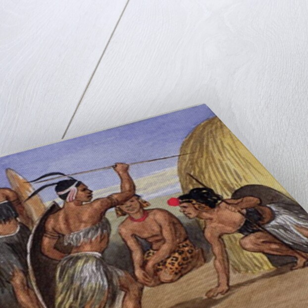 Zulus dancing in London, 1853 by Jemima Blackburn