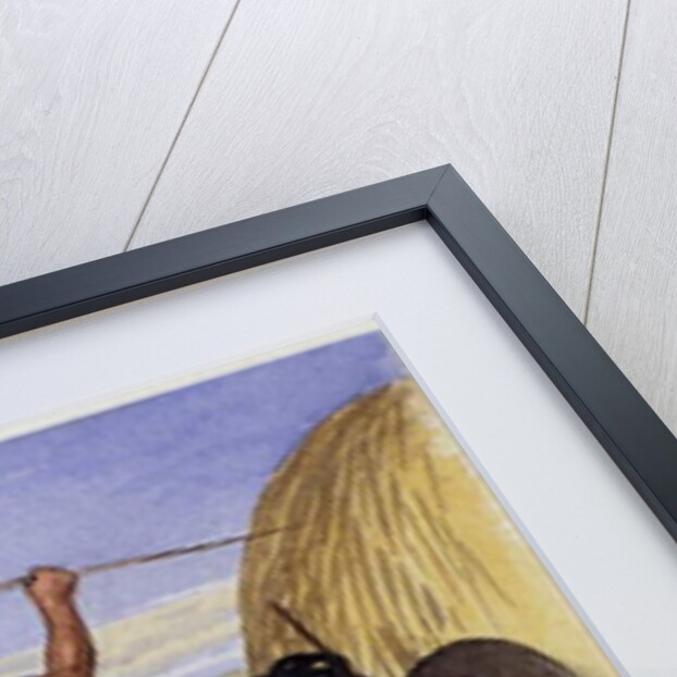 Zulus dancing in London, 1853 by Jemima Blackburn