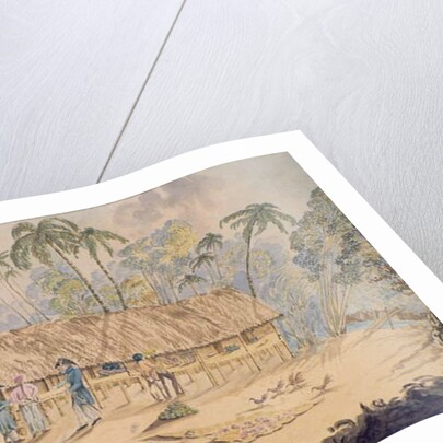 City of Acheen, North West Coast of Sumatra, 1829 by William Alexander Willis