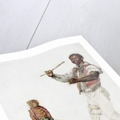 The entertainer, c.1870 by Charles (attr.) Green