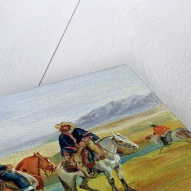 Chilean Huasos, c.1836 by Johann Moritz Rugendas