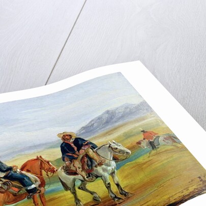 Chilean Huasos, c.1836 by Johann Moritz Rugendas