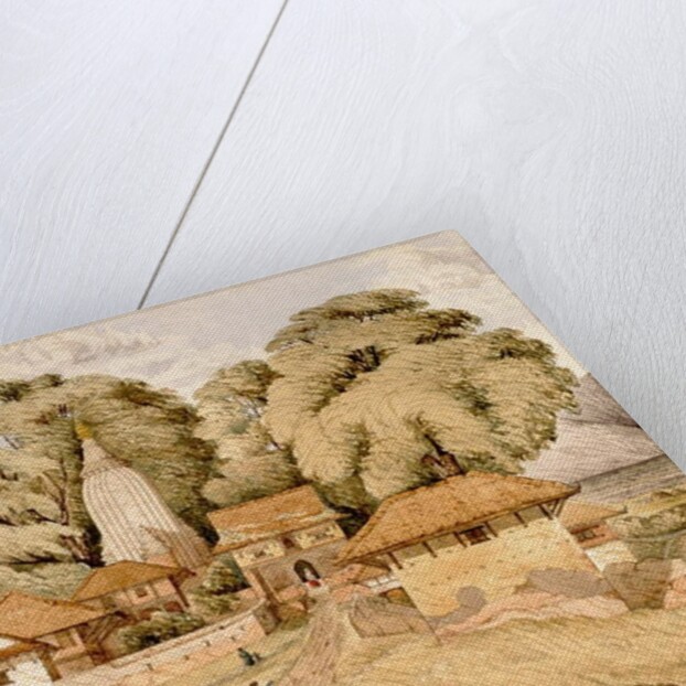 Narain - Hitthee, near Kathmandoo, Nepal by Dr. Henry Ambrose Oldfield