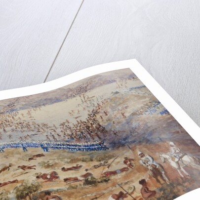 Battle of Tamai, 1884 by English School