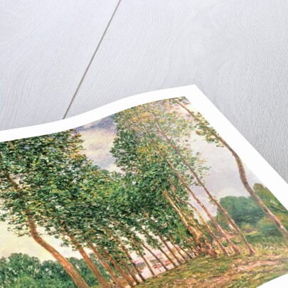 Banks of the Loing, near Moret by Alfred Sisley