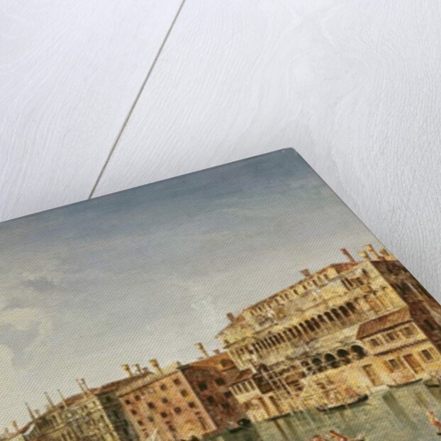 Venice, Grand Canal and the Fondaco dei Turchi by Michele Marieschi