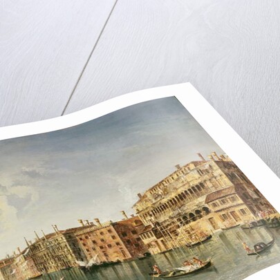 Venice, Grand Canal and the Fondaco dei Turchi by Michele Marieschi