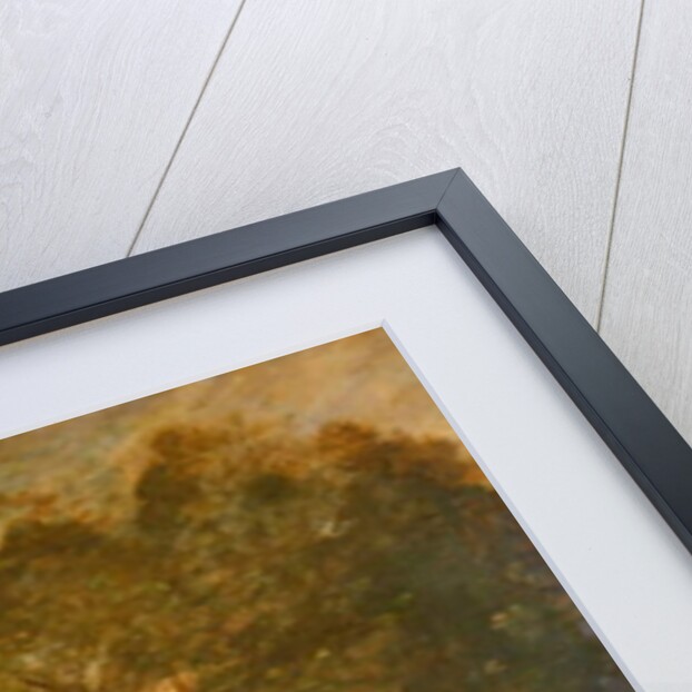 The Evening by Jean Baptiste Camille Corot