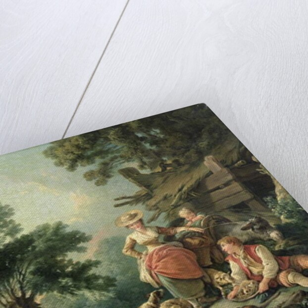 Pastoral Scene by Jean-Baptiste Huet