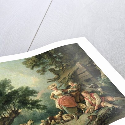 Pastoral Scene by Jean-Baptiste Huet