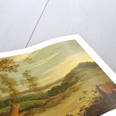 The Tortoise and the Hare, from Aesop's 'Fables' by Jan Wildens