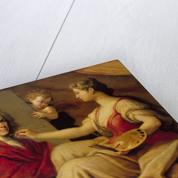 Self Portrait in an Allegory of the Arts by Paolo di Matteis