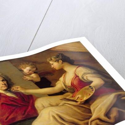 Self Portrait in an Allegory of the Arts by Paolo di Matteis