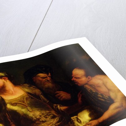 The Executioner Presents the Head of St. John the Baptist to King Herod by Giambattista Langetti