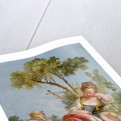 The Little Shepherdess, c.1754 by Francois Boucher