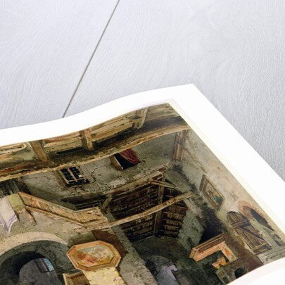 Set design for 'La Forza del Destino', c.1862 by Carlo Ferrario