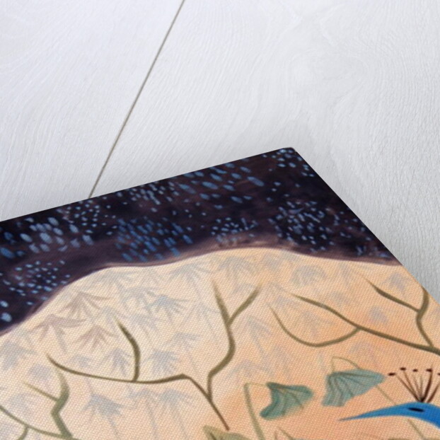 Paons Or et Argent, 1985 by Marie Hugo