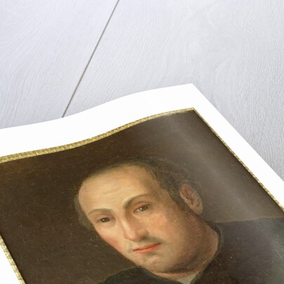 Christopher Columbus, after a painting in the Uffizi, 1788 by Giuseppe Calendi