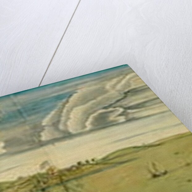 A Perspective View of the Blockade of Boston Harbour, c.1768 by Christian Remick