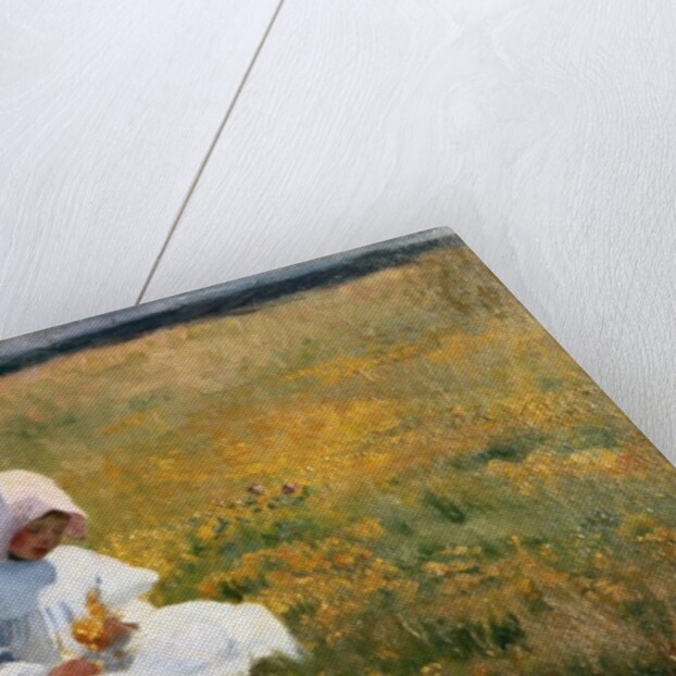 In a Field of Buttercups by Marianne Stokes