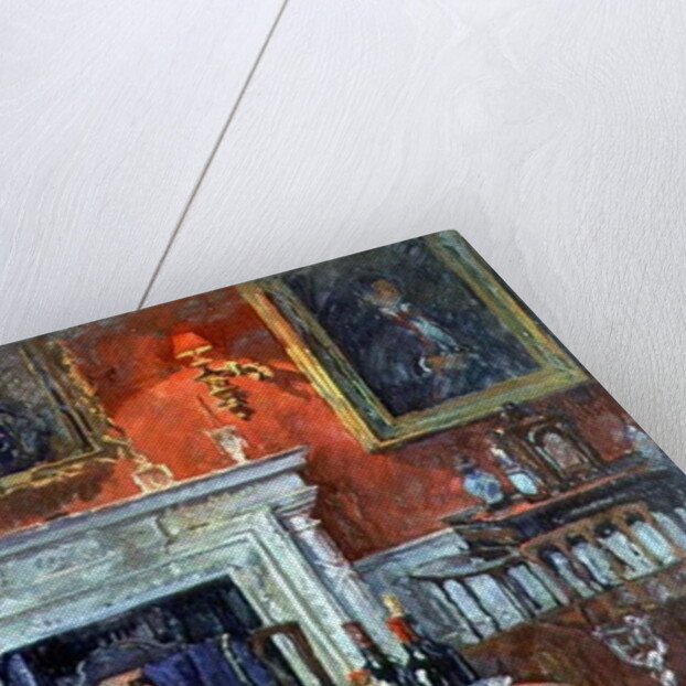 The Red Dining Room by Susan Ryder