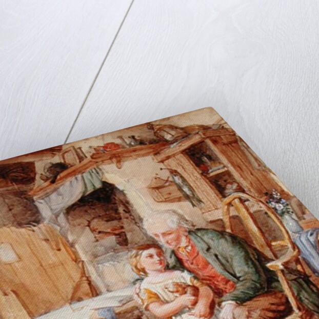 The New Puppies, 1861 by David Hardy