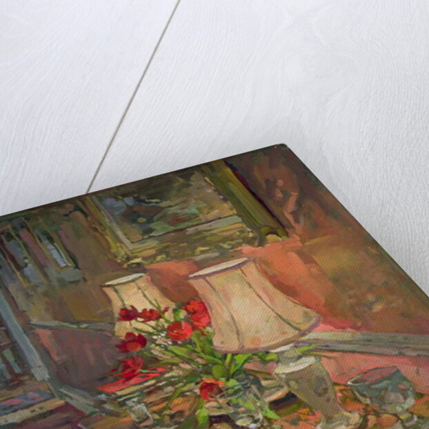 Lamps and Tulips by Susan Ryder