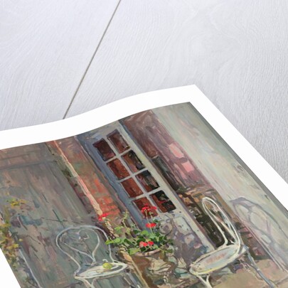 Terrace Chairs, Chateau de Mocques by Susan Ryder