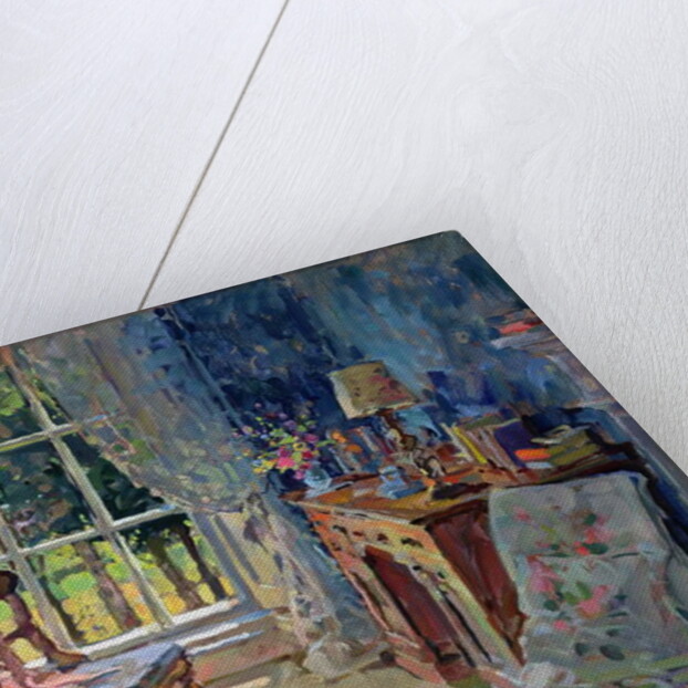 Bedroom with Lake View by Susan Ryder