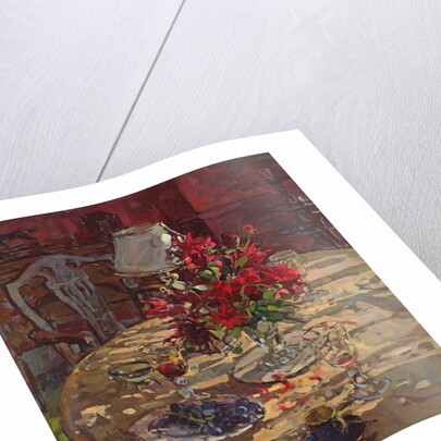 Sunlight & Dahlias by Susan Ryder