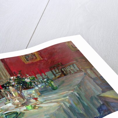 Dining Table with Silver Jug by Susan Ryder