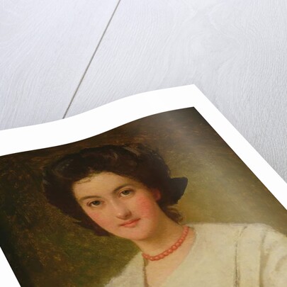 Portrait of a Lady with a Red Necklace, 1904 by Thomas Cooper Gotch