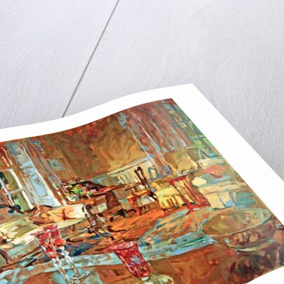 Drawing Room with Venetian Glass by Susan Ryder