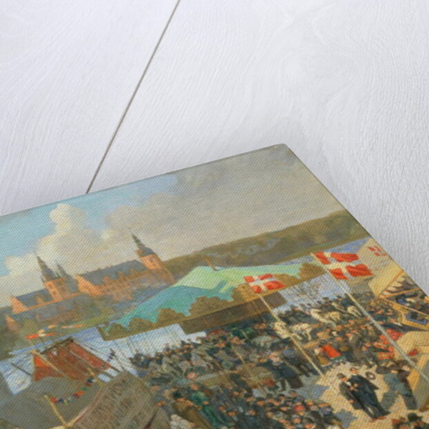 November Market at Hillerod by Hans Nikolaj Hansen