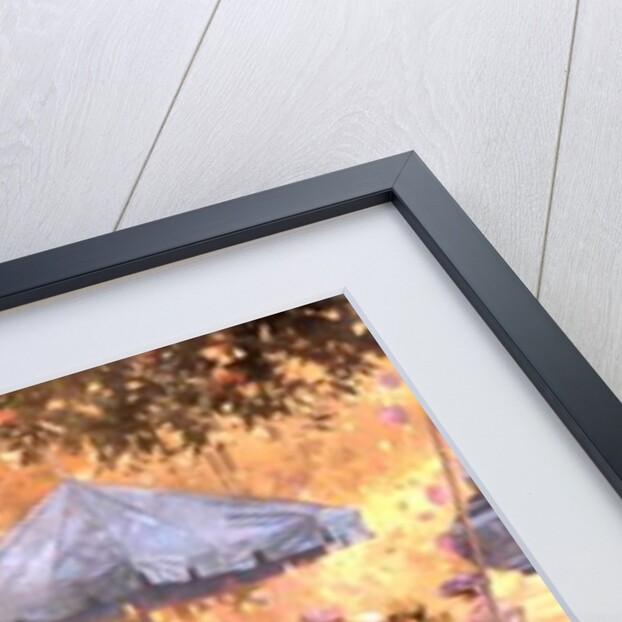 Garden Party with the Bentley by Peter Miller